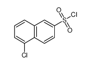 5-氯萘-2-磺酰氯结构式