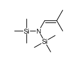 2-methyl-N,N-bis(trimethylsilyl)prop-1-en-1-amine结构式