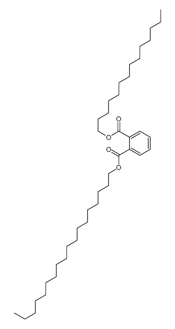 2-O-octadecyl 1-O-tetradecyl benzene-1,2-dicarboxylate Structure