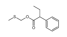 (methylthio)methyl 2-phenylbutanoate结构式