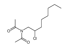 N-acetyl-N-(2-chlorooctyl)acetamide Structure