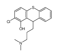 2-chloro-9-[3-(dimethylamino)propyl]-9H-thioxanthen-1-ol Structure