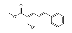 methyl (2Z,4E)-2-(bromomethyl)-5-phenylpenta-2,4-dienoate结构式