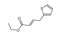 ethyl 4-thiophen-2-ylbut-2-enoate结构式