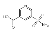 5-sulfamoylpyridine-3-carboxylic acid Structure
