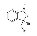 3-bromo-3-bromomethyl-phthalide Structure
