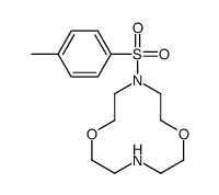 4-(4-methylphenyl)sulfonyl-1,7-dioxa-4,10-diazacyclododecane Structure
