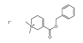 benzyl 1,1-dimethyl-3,6-dihydro-2H-pyridin-1-ium-5-carboxylate,iodide结构式