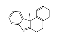 6,11b-dihydro-11b-methyl-5H-benzo(c)carbazole结构式