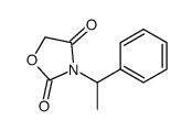 3-(1-phenylethyl)-1,3-oxazolidine-2,4-dione Structure