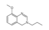8-methoxy-3-propyl-3,4-dihydro-quinazoline Structure