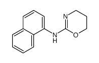 N-naphthalen-1-yl-5,6-dihydro-4H-1,3-oxazin-2-amine Structure