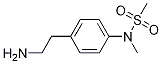 N-(4-(2-aMinoethyl)phenyl)-N-MethylMethanesulfonaMide结构式