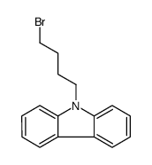 9H-Carbazole, 9-(4-bromobutyl)- Structure