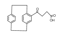 3-[2.2]-Paracyclophanoyl-propionsaeure结构式