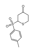 2-(p-tolylsulfonyl)-4-thianone Structure