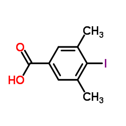 4-Iodo-3,5-dimethylbenzoic acid结构式