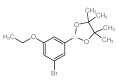 2-(3-Bromo-5-ethoxyphenyl)-4,4,5,5-tetramethyl-1,3,2-dioxaborolane picture