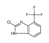 1H-Benzimidazole, 2-chloro-7-(trifluoromethyl)- picture