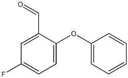 5-fluoro-2-phenoxybenzaldehyde Structure