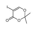 5-iodo-2,2-dimethyl-1,3-dioxin-4-one结构式