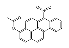 (6-nitrobenzo[a]pyren-3-yl) acetate结构式