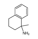 1-methyl-1,2,3,4-tetrahydronaphthalen-1-amine结构式