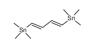 (1E,3E)-1,4-bis(trimethylstannyl)-1,3-butadiene Structure