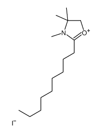 3,4,4-trimethyl-2-nonyl-5H-1,3-oxazol-3-ium,iodide Structure