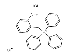 (2-Aminobenzyl)triphenylphosphonium chloride hydrochloride Structure