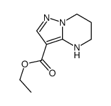 4,5,6,7-四氢吡唑并[1,5-a]嘧啶-3-羧酸乙酯结构式