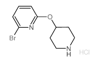 2-Bromo-6-(4-piperidinyloxy)pyridine hydrochloride picture