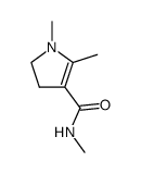 1H-Pyrrole-3-carboxamide,4,5-dihydro-N,1,2-trimethyl-(9CI)结构式