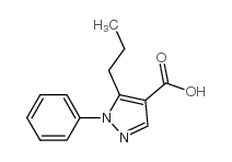 1-phenyl-5-propyl-1H-pyrazole-4-carboxylic acid picture