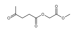 levulinoyloxy-acetic acid methyl ester Structure