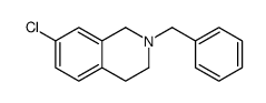 2-Benzyl-7-chloro-1,2,3,4-tetrahydroisoquinoline结构式