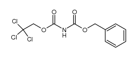 benzyl 2,2,2-trichloroethylimidodicarbonate Structure