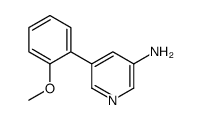 5-(2-methoxyphenyl)pyridin-3-amine structure