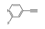 4-ethynyl-2-fluoropyridine结构式