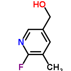 (6-Fluoro-5-methylpyridin-3-yl)methanol Structure