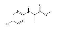 methyl N-(5-chloro-2-pyridyl)-α-alaninate Structure