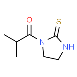 2-Imidazolidinethione,1-(2-methyl-1-oxopropyl)- (9CI) structure