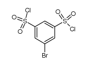 5-bromo-benzene-1,3-disulfonyl chloride Structure