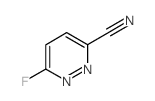 6-fluoro-pyridazine-3-carbonitrile Structure