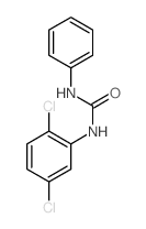 Urea,N-(2,5-dichlorophenyl)-N'-phenyl-结构式