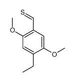 4-ethyl-2,5-dimethoxythiobenzaldehyde结构式