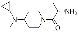 (S)-2-AMino-1-[4-(cyclopropyl-Methyl-aMino)-piperidin-1-yl]-propan-1-one Structure