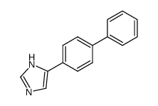 4-[(1,1′-biphenyl)-4-yl]-1H-imidazole结构式