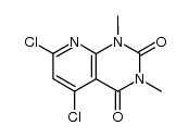 1,3-dimethyl-5,7-dichloro-1,2,3,4-tetrahydropyrido[2,3-d]pyrimidine-2,4-dione Structure