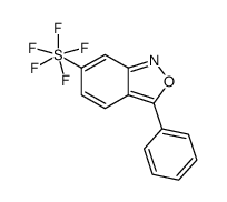 3-phenyl-6-(pentafluorosulfanyl)benzo[c]isoxazole Structure